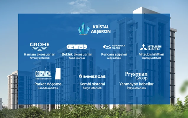 Квартиры с отделкой от мировых брендов — только в “Kristal”!