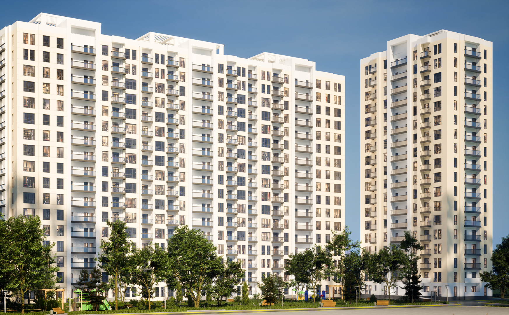 New offer from "Kristal": 2-room studio apartment in Biləcəri, only 957 AZN monthly payment!