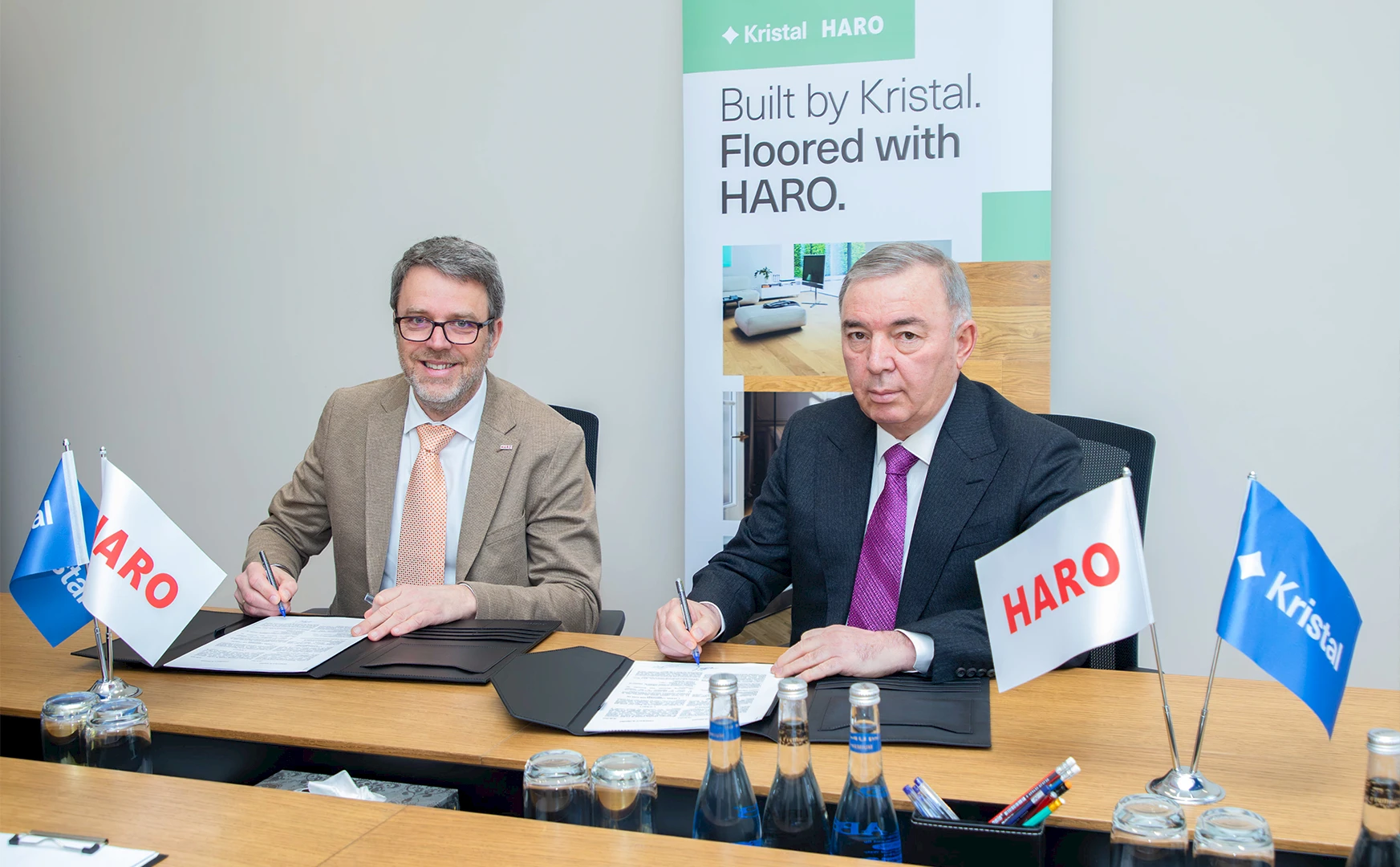 "Kristal" parket və laminat bazarında TOP istehsalçılardan biri olan HARO ilə memorandum imzaladı!