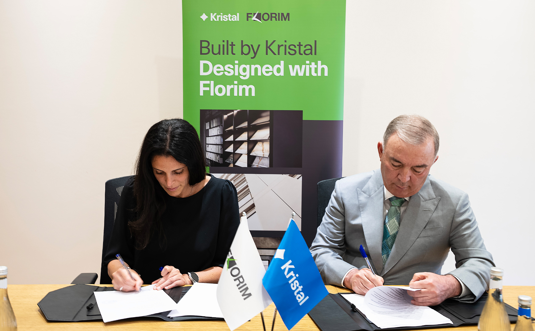 "A Memorandum of Understanding Was Signed Between Kristal and Florim."